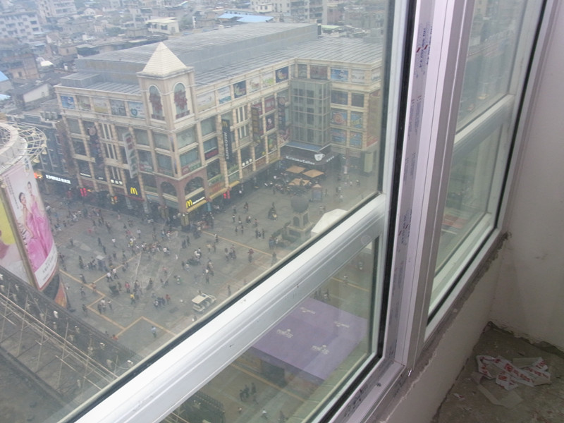 臥室隔音窗--朗斯DOK隔音玻璃隔音窗  廣州上下九商業街（隔音窗型號HG015）